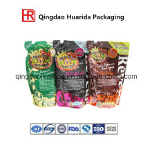 Custom Printing Shampoo Packing Spout Pouch Bag